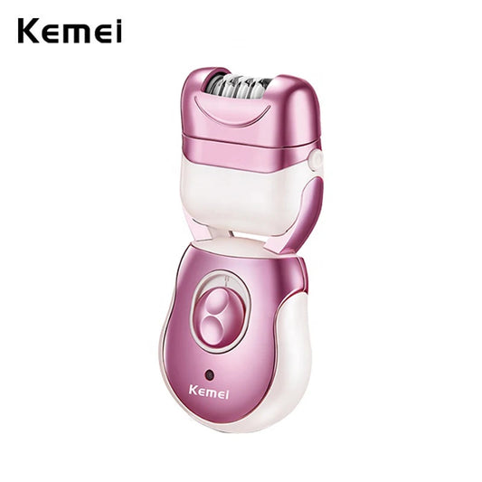 KEMEI km-376 3 in 1 Multifunction Epilator Man Women Electric Lady Body Leg Armpit Pubic Hair Remover Removal Shaver Foot Pedicure