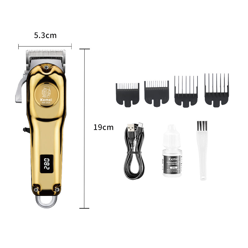 Barber Multi-Function Clippers km-2628 Rechargeable Electric Trimmer B ...