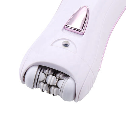 Kemei KM-290R Women Lady's Shaver Electric Epilator Foot Skin Care Massage Hair Removal trimmer Shaver